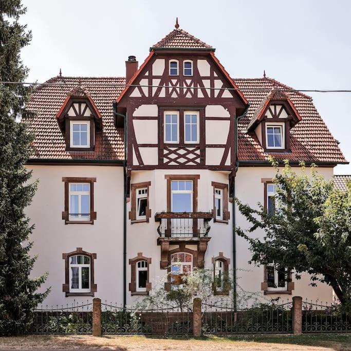Charmante, Grosszuegige Ferienwohnung Villa Fleurie Bretten Extérieur photo